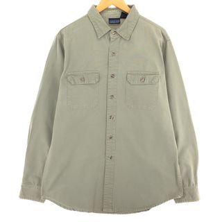 パタゴニア(patagonia)の古着 パタゴニア Patagonia 長袖 コットンシャツ メンズXL /eaa457125(シャツ)