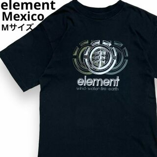 ELEMENT - エレメント メキシコ製 半袖Tシャツ Tシャツ 半袖シャツ 海外製品 デカロゴ