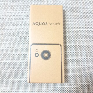 アクオス(AQUOS)の新品　AQUOS SENSE8　アクオスセンス8 ペールグリーン(スマートフォン本体)
