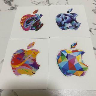 Apple - apple ギフトカード ステッカー シール 3枚