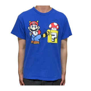 ニンテンドウ(任天堂)の00s スーパーマリオ Super Mario Tシャツ Vintage(Tシャツ/カットソー(半袖/袖なし))
