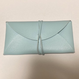 MY LITTLE BOX  レザー　ケース　水色(ポーチ)