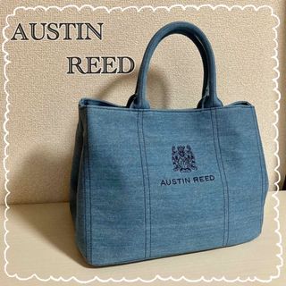 【新品✳︎ AUSTIN REED 】オースチンリード　デニムバッグ　A4バッグ(トートバッグ)