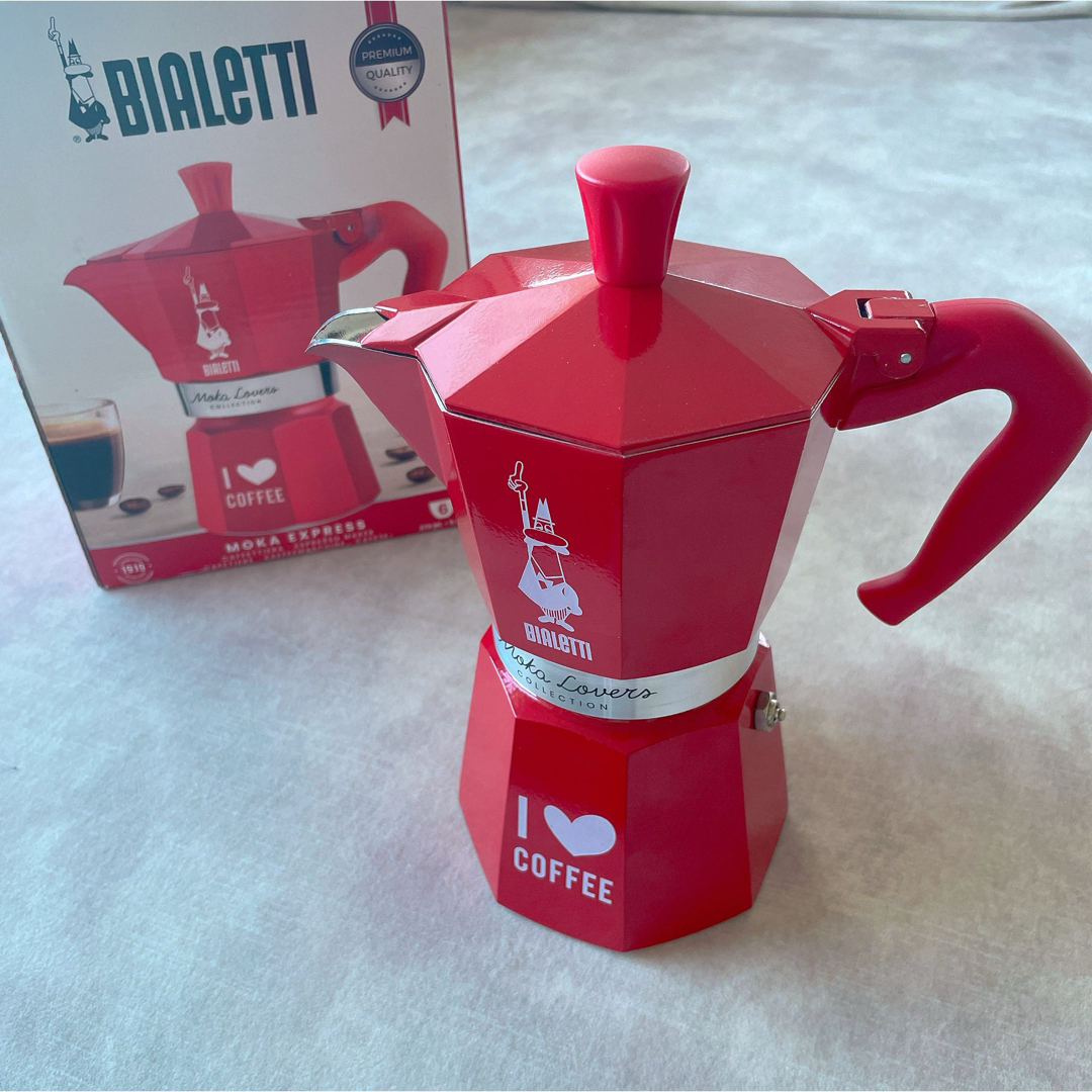 bialetti【日本未販売】ビアレッティ マキネッタ 6杯の通販 by bialetti【日本未販売】ビアレッティ マキネッタ 6杯の通販 by