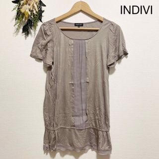 インディヴィ(INDIVI)のカットソーINDIVI(カットソー(半袖/袖なし))