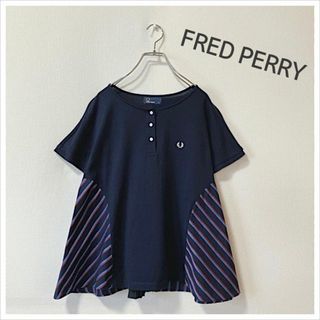 フレッドペリー(FRED PERRY)のフレッドペリー 切り替えがチャーミング トップス プルオーバー(ポロシャツ)