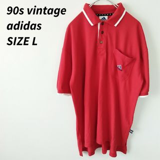 アディダス(adidas)の90s vintage　adidas 　アディダス 　ポロシャツ(ポロシャツ)