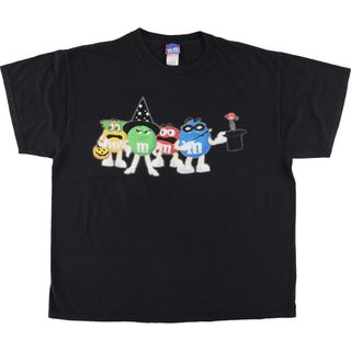 古着 00年代 M&M's エムアンドエムズ アドバタイジングTシャツ メンズXL /eaa452351(Tシャツ/カットソー(半袖/袖なし))