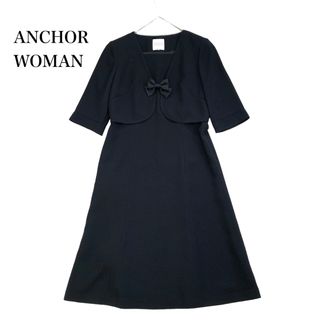 パーソンズ(PERSON'S)の美品 アンカーウーマンパーソンズ 礼服＆セレモニー ワンピース 冠婚葬祭(礼服/喪服)