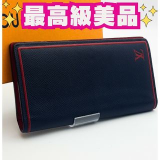 ルイヴィトン(LOUIS VUITTON)のルイヴィトン【廃盤品最高級美品】タイガブルーマリーヌポルトフォイユマルコ２つ折り(折り財布)