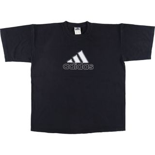 アディダス(adidas)の古着 90年代 アディダス adidas ロゴプリントTシャツ USA製 メンズXL ヴィンテージ /eaa454752(Tシャツ/カットソー(半袖/袖なし))