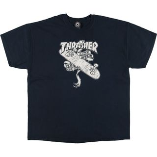 THRASHER - 古着 スラッシャー THRASHER サーフ スケートTシャツ メンズXL /eaa454758