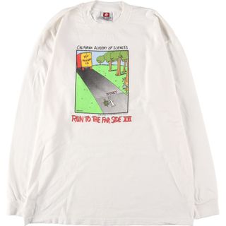 古着 90年代 BAY SIDE ロングTシャツ ロンT USA製 メンズXL ヴィンテージ /eaa448079(Tシャツ/カットソー(半袖/袖なし))