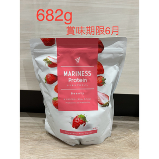 【期間限定特別価格】682g 1袋 マリネスプロテイン いちごミルク(プロテイン)