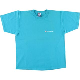 チャンピオン(Champion)の古着 90年代 チャンピオン Champion AUTHENTIC ATHLEIC APPAREL ロゴTシャツ USA製 メンズL ヴィンテージ /eaa454735(Tシャツ/カットソー(半袖/袖なし))