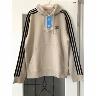 アディダス(adidas)のアディダス オリジナルス クラシックス スリーストライプス パーカー ベージュ(パーカー)