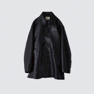 ヨーク(YOKE)のYOKE CUT OFF LEATHER CAR COAT(レザージャケット)