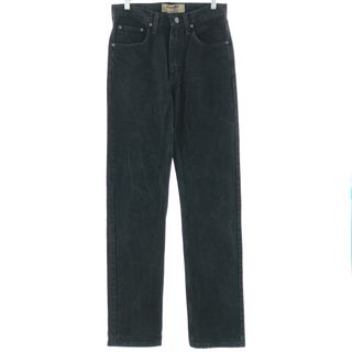 ラングラー(Wrangler)の古着 ラングラー Wrangler ブラックデニム ストレートデニムパンツ メンズw30 /eaa400263(デニム/ジーンズ)