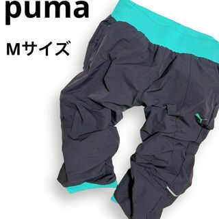 プーマ(PUMA)のプーマ ハーフパンツ トレーニングパンツ ジャージ ズボン 部活 ハーパン 黒色(その他)