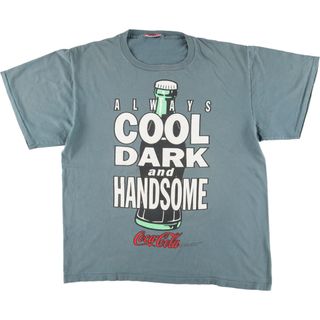 古着 90年代 COCA-COLA コカコーラ アドバタイジングTシャツ メンズXL ヴィンテージ /eaa451881(Tシャツ/カットソー(半袖/袖なし))