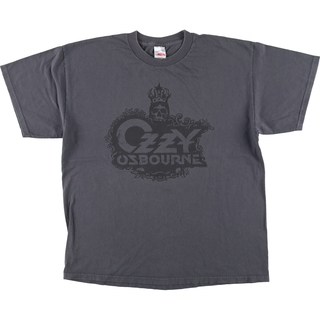 古着 00年代 TENNNESSEE RIVER OZZY OSBOURNE オジーオズボーン バンドTシャツ バンT メンズXL /eaa454076(Tシャツ/カットソー(半袖/袖なし))