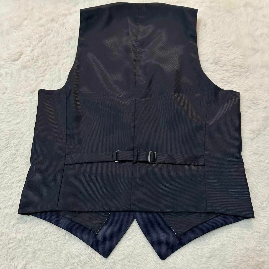 ZARA(ザラ)のZARA MAN/ザラ マン✨美品 3ピースセットアップ ネイビー Mサイズ相当 メンズのスーツ(セットアップ)の商品写真