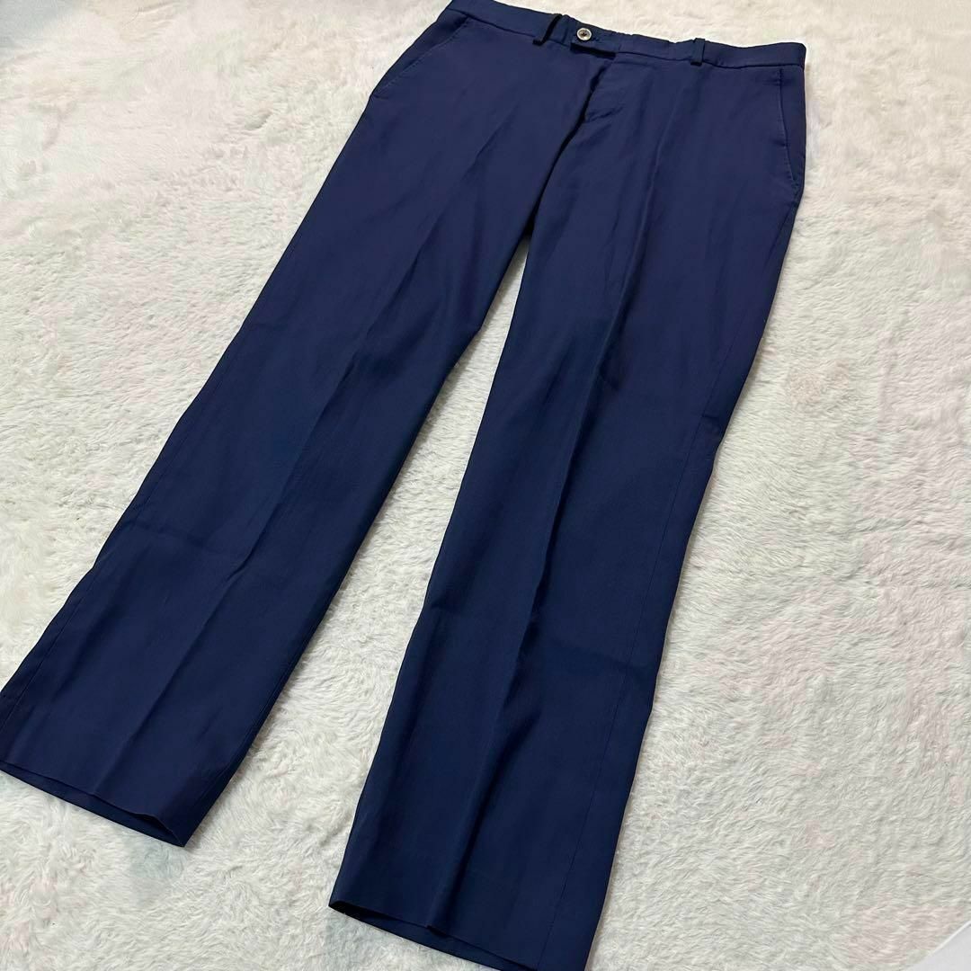 ZARA(ザラ)のZARA MAN/ザラ マン✨美品 3ピースセットアップ ネイビー Mサイズ相当 メンズのスーツ(セットアップ)の商品写真