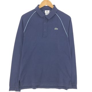 ラコステ(LACOSTE)の古着 00年代~ ラコステ LACOSTE SPORT フランス企画 長袖 ポロシャツ 3 メンズS /eaa440026(ポロシャツ)