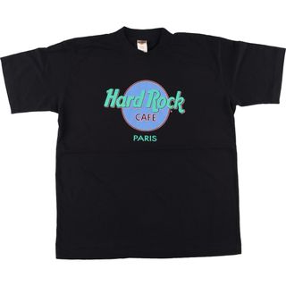 古着 90年代 HARD ROCK CAFE ハードロックカフェ アドバタイジングTシャツ メンズL ヴィンテージ /eaa452337(Tシャツ/カットソー(半袖/袖なし))