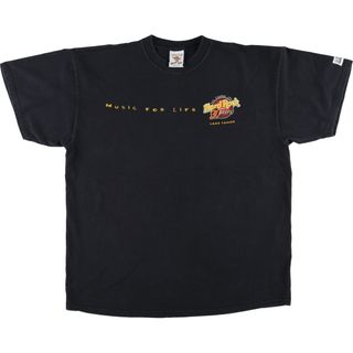 古着 90年代 HARD ROCK CAFE ハードロックカフェ アドバタイジングTシャツ USA製 メンズXL ヴィンテージ /eaa452344(Tシャツ/カットソー(半袖/袖なし))