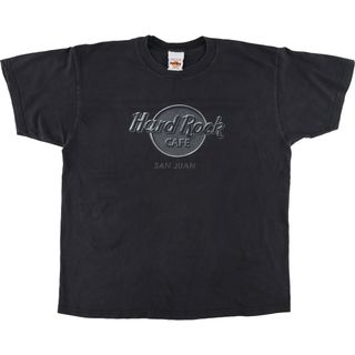 古着 90年代 HARD ROCK CAFE ハードロックカフェ アドバタイジングTシャツ USA製 メンズL ヴィンテージ /eaa452355(Tシャツ/カットソー(半袖/袖なし))