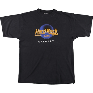 古着 90年代 HARD ROCK CAFE ハードロックカフェ アドバタイジングTシャツ メンズL ヴィンテージ /eaa452336(Tシャツ/カットソー(半袖/袖なし))