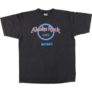 オニータ(ONEITA)の古着 90年代 オニータ ONEITA HARD ROCK CAFE ハードロックカフェ アドバタイジングTシャツ USA製 メンズXL ヴィンテージ /eaa452339(Tシャツ/カットソー(半袖/袖なし))