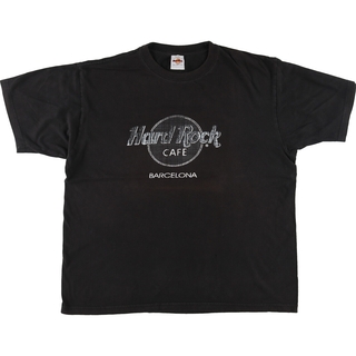 古着 90年~00年代 HARD ROCK CAFE ハードロックカフェ アドバタイジングTシャツ 英国製 メンズXL /eaa452340(Tシャツ/カットソー(半袖/袖なし))