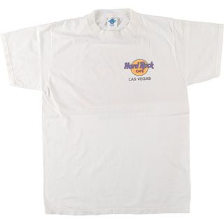 古着 90年代 HARD ROCK CAFE ハードロックカフェ アドバタイジングTシャツ USA製 メンズL ヴィンテージ /eaa452341(Tシャツ/カットソー(半袖/袖なし))