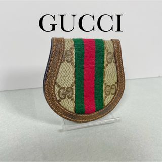 グッチ(Gucci)の【極美品】GUCCIグッチ　オールドグッチ　GG  シェリーライン　コインケース(財布)