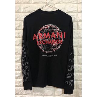 アルマーニエクスチェンジ(ARMANI EXCHANGE)の美品　ARMANI EXCHANGE  長袖　Tシャツ　ロンT  XS(Tシャツ/カットソー(七分/長袖))