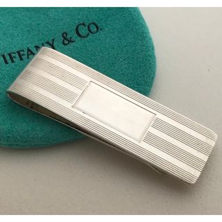 ティファニー(Tiffany & Co.)のTiffany エンジンターンマネークリップ(マネークリップ)