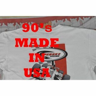 90’ｓ レーシング Tシャツ 12389ｃ USA製 綿100％ ビンテージ(Tシャツ/カットソー(半袖/袖なし))