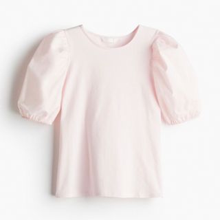 エイチアンドエム(H&M)のパフスリーブトップス(Tシャツ(半袖/袖なし))