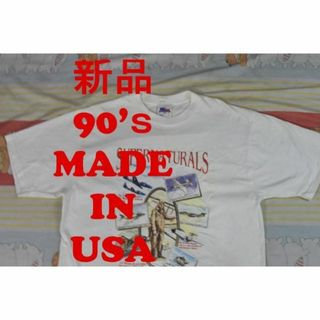 新品 90’ｓミリタリー Tシャツ 12421c USA製 綿100％ビンテージ(Tシャツ/カットソー(半袖/袖なし))