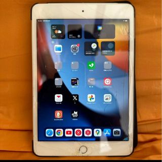 iPad mini 4 第4世代 WIFI cellular 64GB 画面割れ