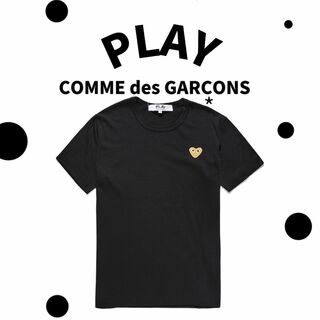 コムデギャルソン(COMME des GARCONS)のコムデギャルソン プレイ Tシャツ ホワイト MサイズA(Tシャツ(半袖/袖なし))