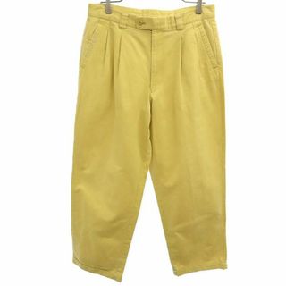 23区 SPORT 2タック パンツ イエロー 23区 SPORT ゴルフ メンズ(その他)