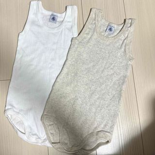 プチバトー(PETIT BATEAU)の【新品未使用】プチバトー　petit bateau 肌着　タンクトップ(下着)