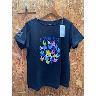 スカラー(ScoLar)のPREMIUM_ScoLar  スカラー　742007：カラフルなネコ柄Tシャツ(Tシャツ(半袖/袖なし))