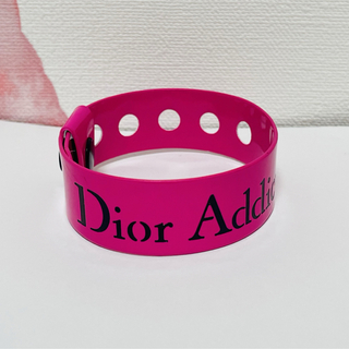 ディオール(Dior)の未使用 ディオール Dior addictブレスレット ピンク(ブレスレット/バングル)