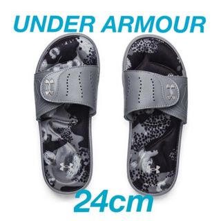 アンダーアーマー(UNDER ARMOUR)の【新品・24cm】UNDER ARMOUR イグナイト VI フラットブリム(サンダル)