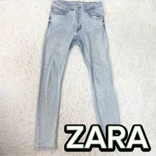 ザラ(ZARA)のZARA スキニーデニムパンツ　M(デニム/ジーンズ)