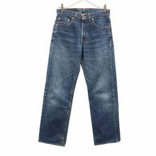 リーバイス(Levi's)のリーバイス 90s 519 USA製 ストレートデニムパンツ W29 ブルー Levi's オールド ヴィンテージ メンズ(デニム/ジーンズ)